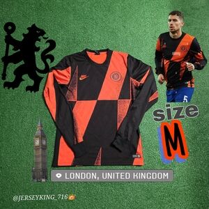 Nike Chelsea FC 2019/20 Pre Match Warm Up Long Sleeve Jersey Champions League